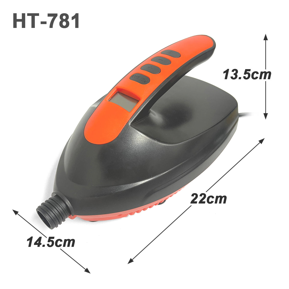 Electric 16PSI HT-781 High Pressure SUP Electric Air Pump 12V DC Paddle Board 16/20PSI Auto-Off V891-ZY-PUMPHT781-X1