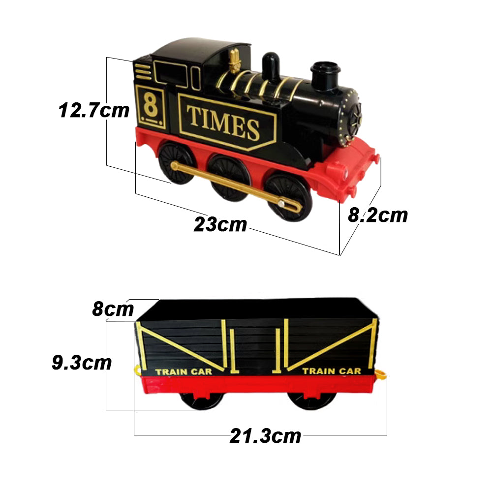 Electric Christmas Classic Train Toy Kids Set Railway Music With 16pcs Tracks AU STOCK V891-ZY-SMALLTRAIN-X1