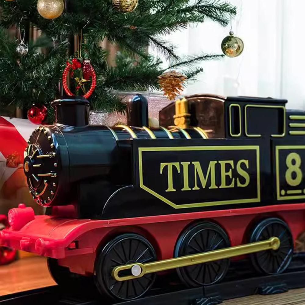Electric Christmas Classic Train Toy Kids Set Railway Music With 16pcs Tracks AU STOCK V891-ZY-SMALLTRAIN-X1