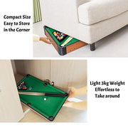 Wooden Mini Snooker Tables Billiards Game Pool Table Set Toy Extra Size For Kids V891-ZY-TABLEBNEW-X1