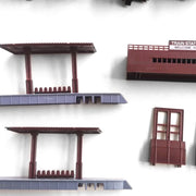 Electric Classic Toy Train Set Vehicle Rail Track Carriages Kids V891-ZY-TRAINTONBC-X1