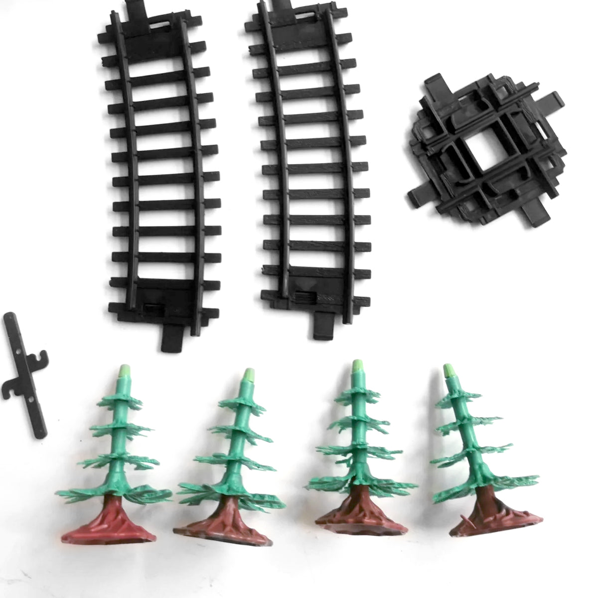 Electric Classic Toy Train Set Vehicle Rail Track Carriages Kids V891-ZY-TRAINTONBC-X1