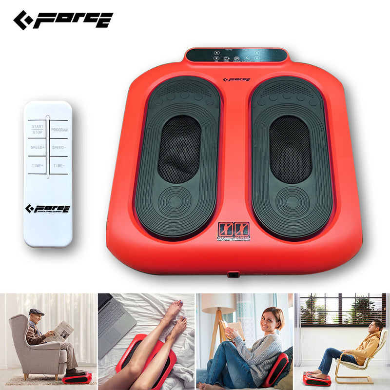 Red Massage Relieve Pain Sore in Feet Calves lmprove Circulation Health with Remote Control V891-ZY-VLEGTRAUBERR-X1