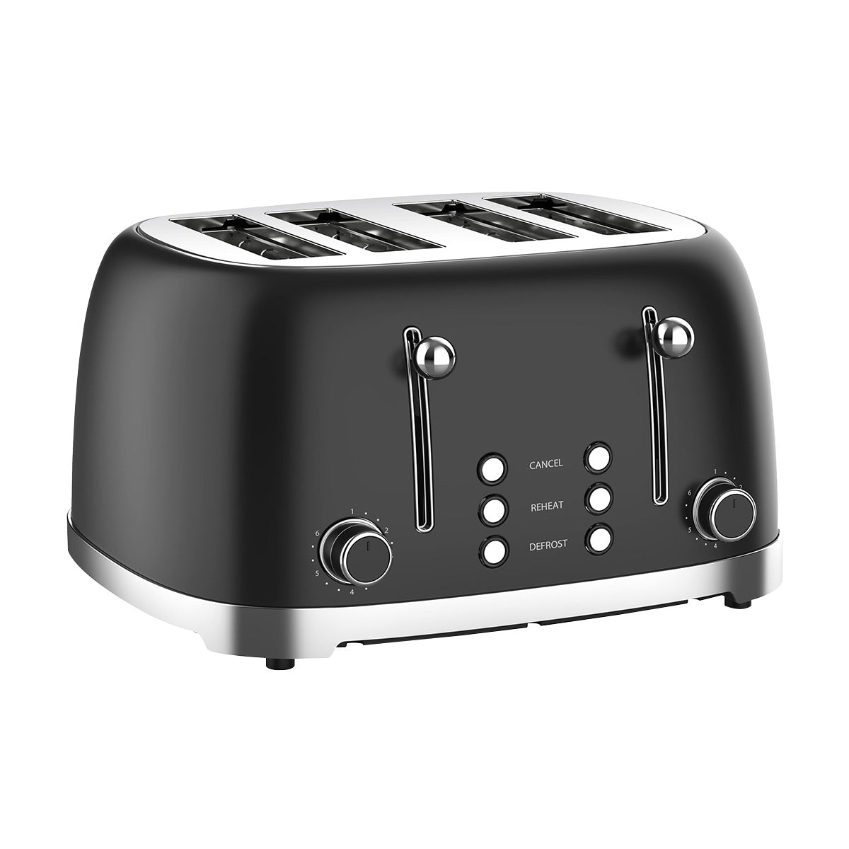 Bonzachef Multitoast Plus 4-Slice Popup Toaster With Ceramic Heating Element V893-BONZACHEF-MULTI-TOAST-PLUS-TOASTER