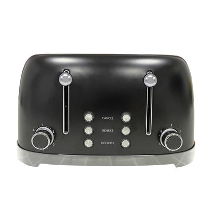 Bonzachef Multitoast Plus 4-Slice Popup Toaster With Ceramic Heating Element V893-BONZACHEF-MULTI-TOAST-PLUS-TOASTER
