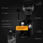Bonzachef Perfect Grind 2 Electric Coffee Grinder V893-BONZACHEF-PERFECT-GRIND-2