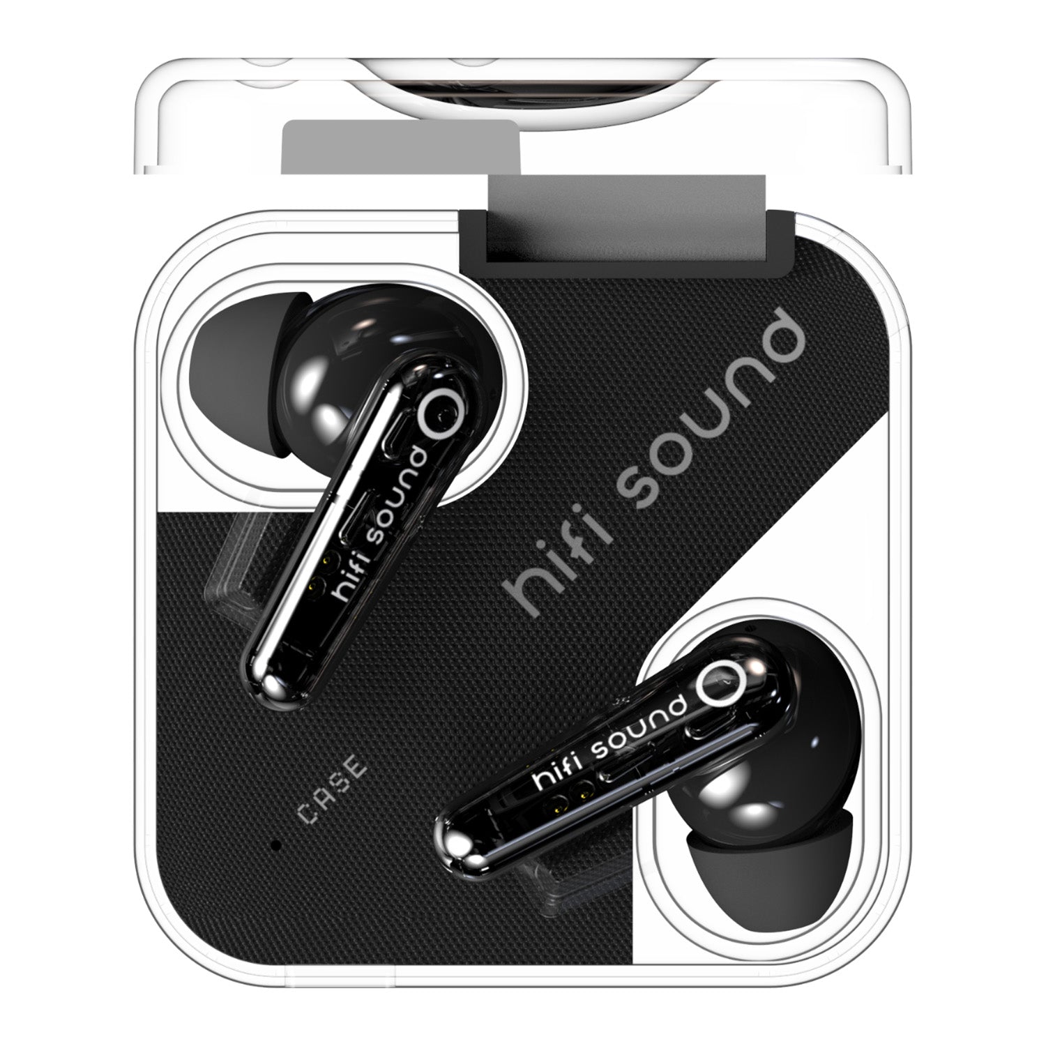 Sonictrek Hifi Plus Acoustic Bluetooth 5.3 Wireless Earbuds V893-SONICTREK-HIFI2-BLACK