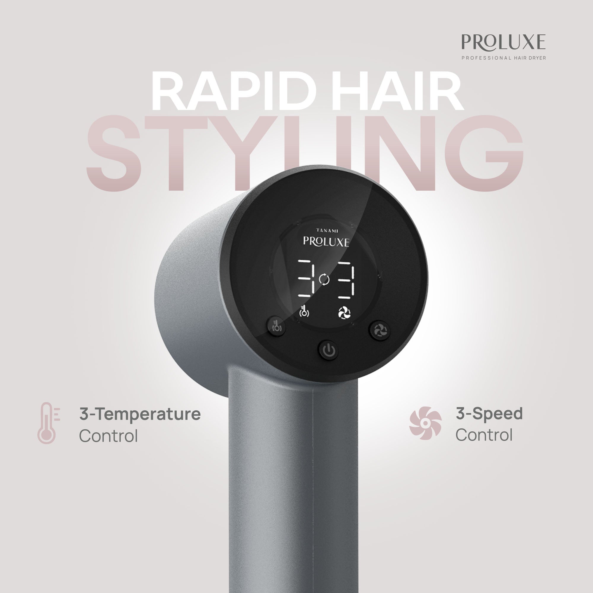 Tanami Proluxe Professional SE Hair Dryer with SmartTemp Technology V893-TANAMI-HAIRDRIER-2