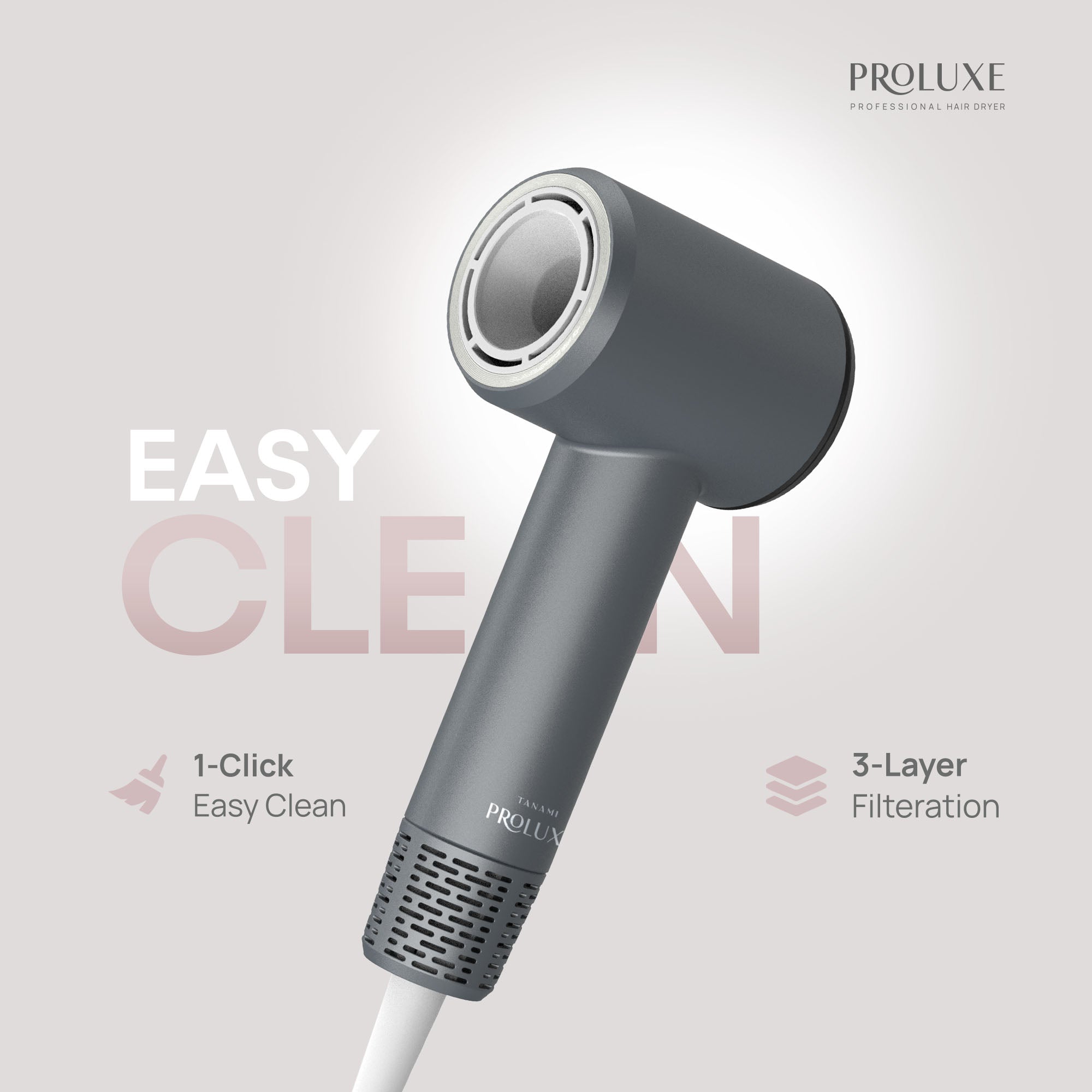Tanami Proluxe Professional SE Hair Dryer with SmartTemp Technology V893-TANAMI-HAIRDRIER-2