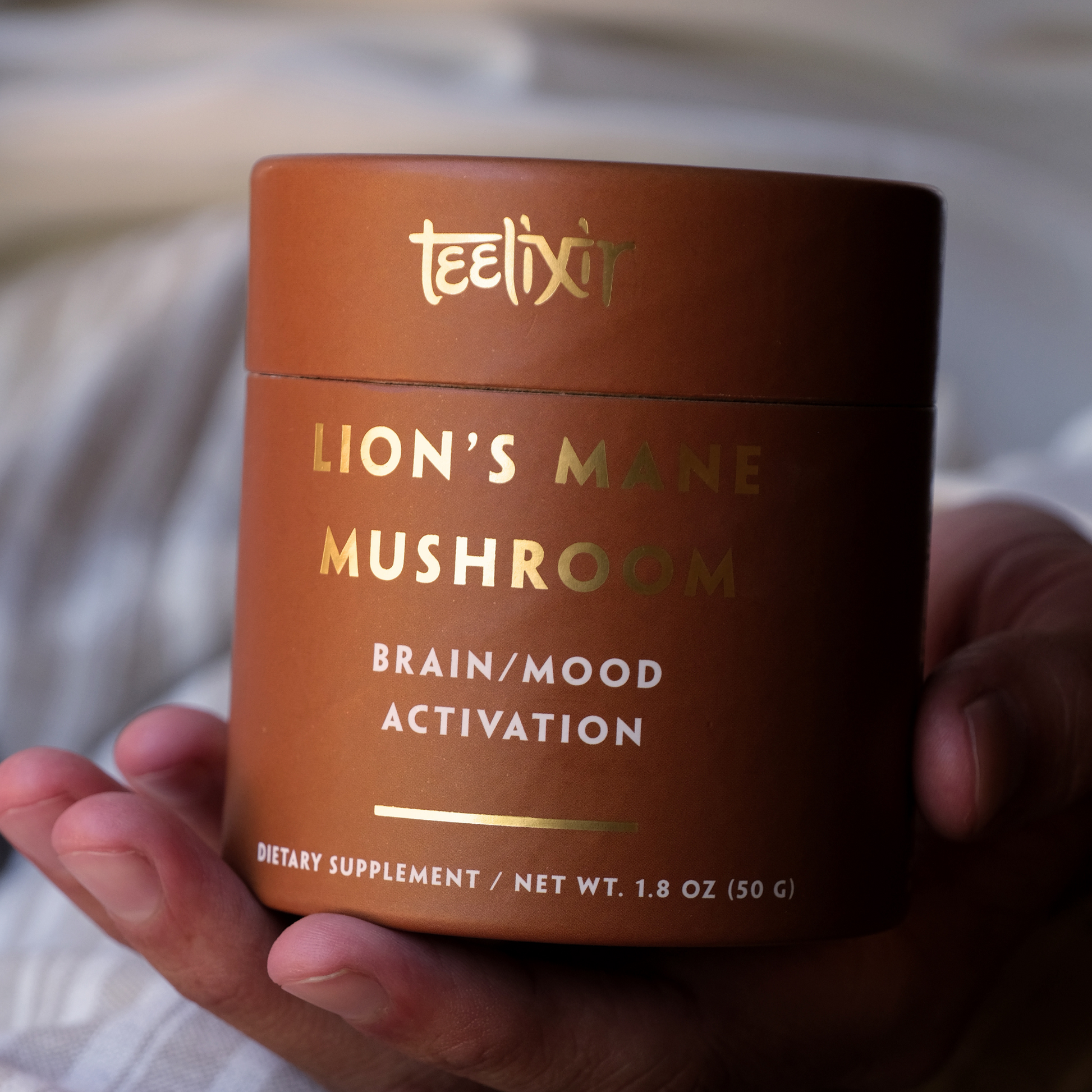 Teelixir Organic Lion's Mane Mushroom 50g V903-LIO-50