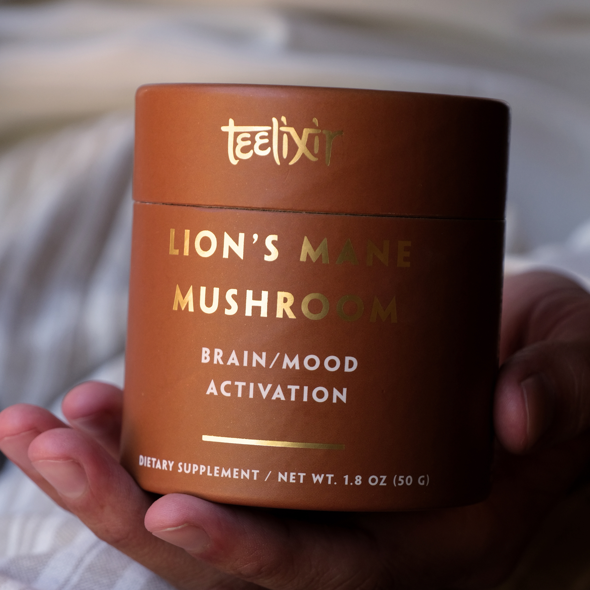 Teelixir Organic Lion's Mane Mushroom 50g V903-LIO-50
