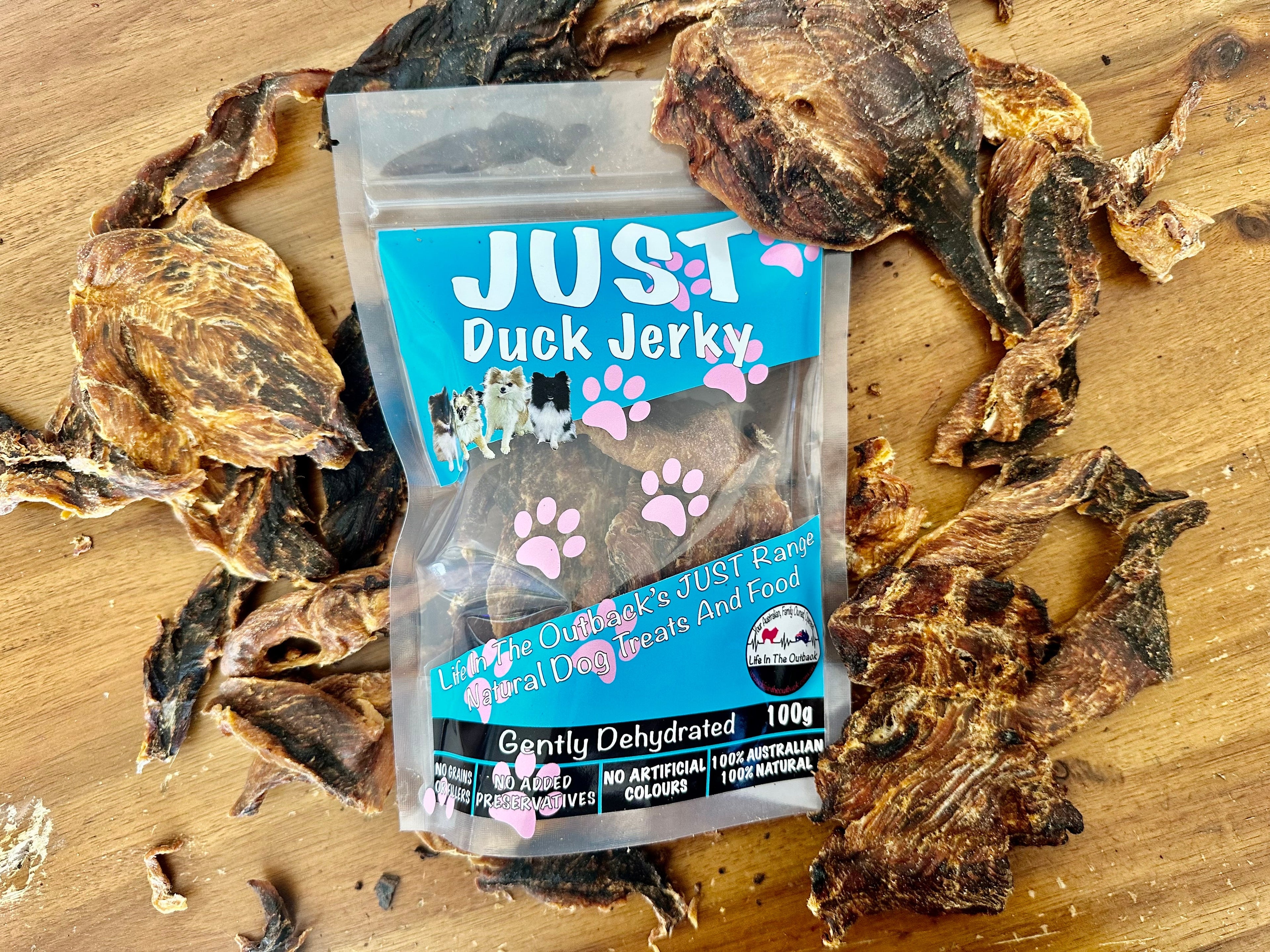 1x Just Duck Jerky V908-271729171120