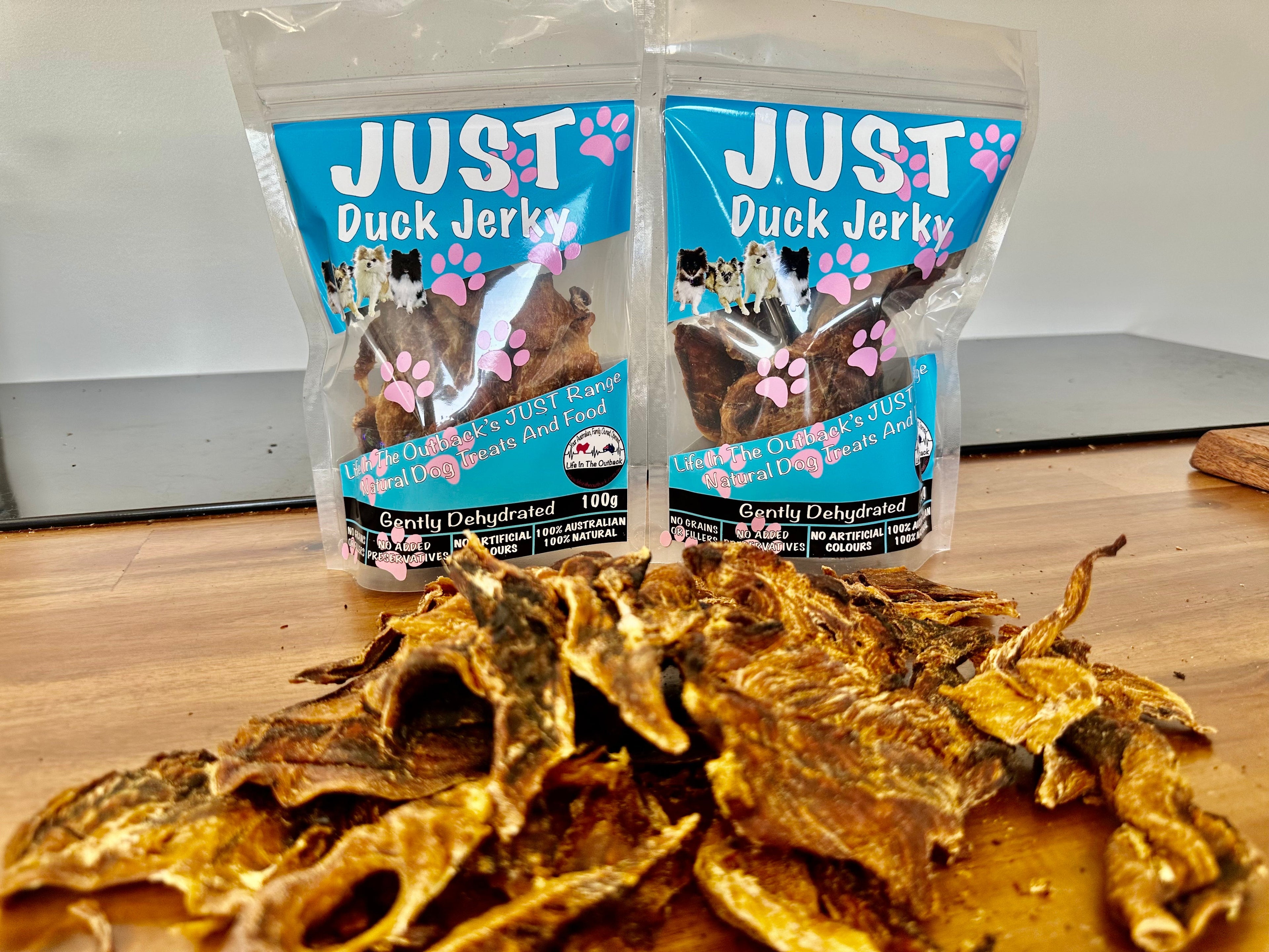 1x Just Duck Jerky V908-271729171120