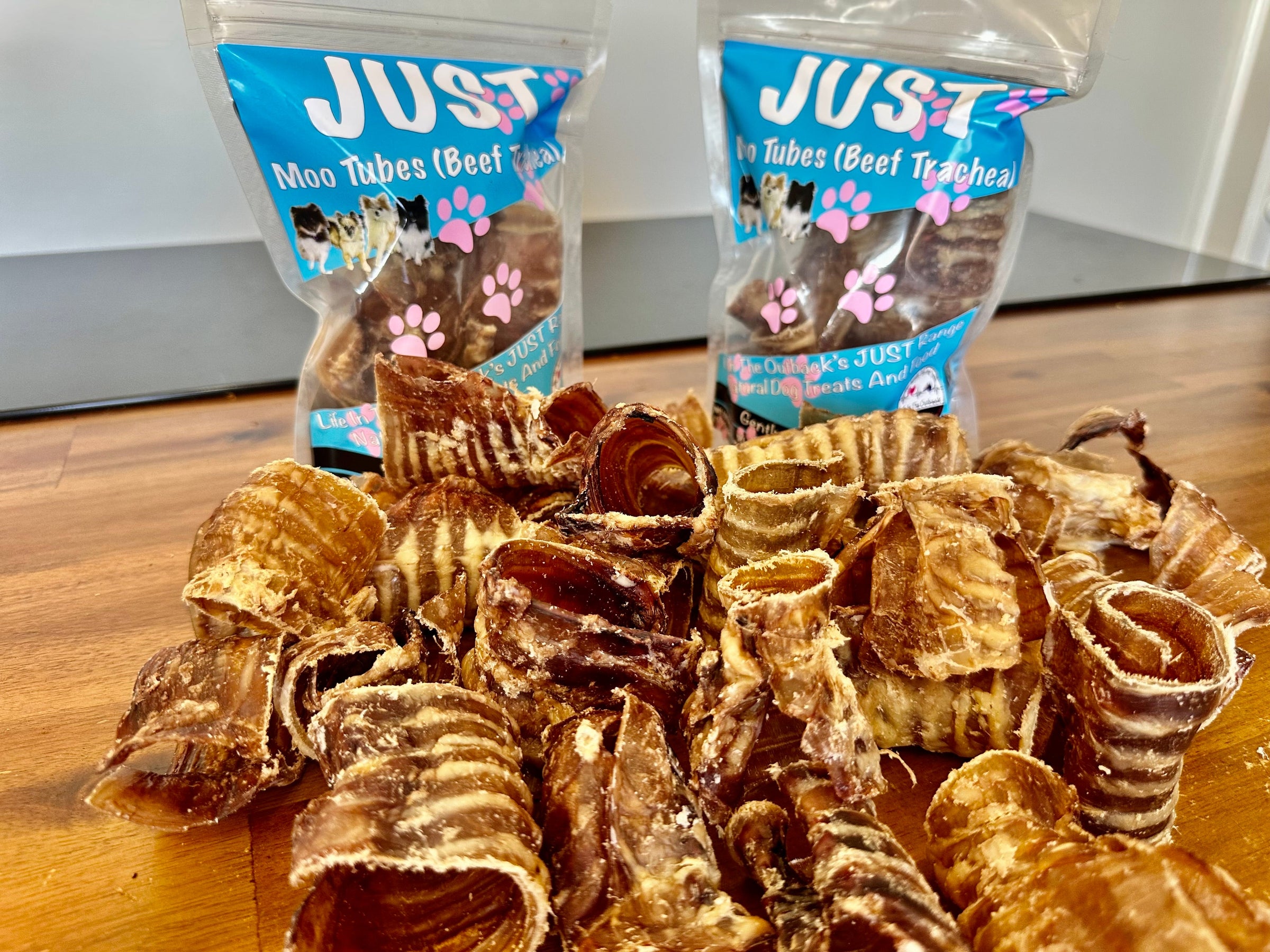 1x Just Moo Tubes ( Beef Trachea ) V908-271729171127