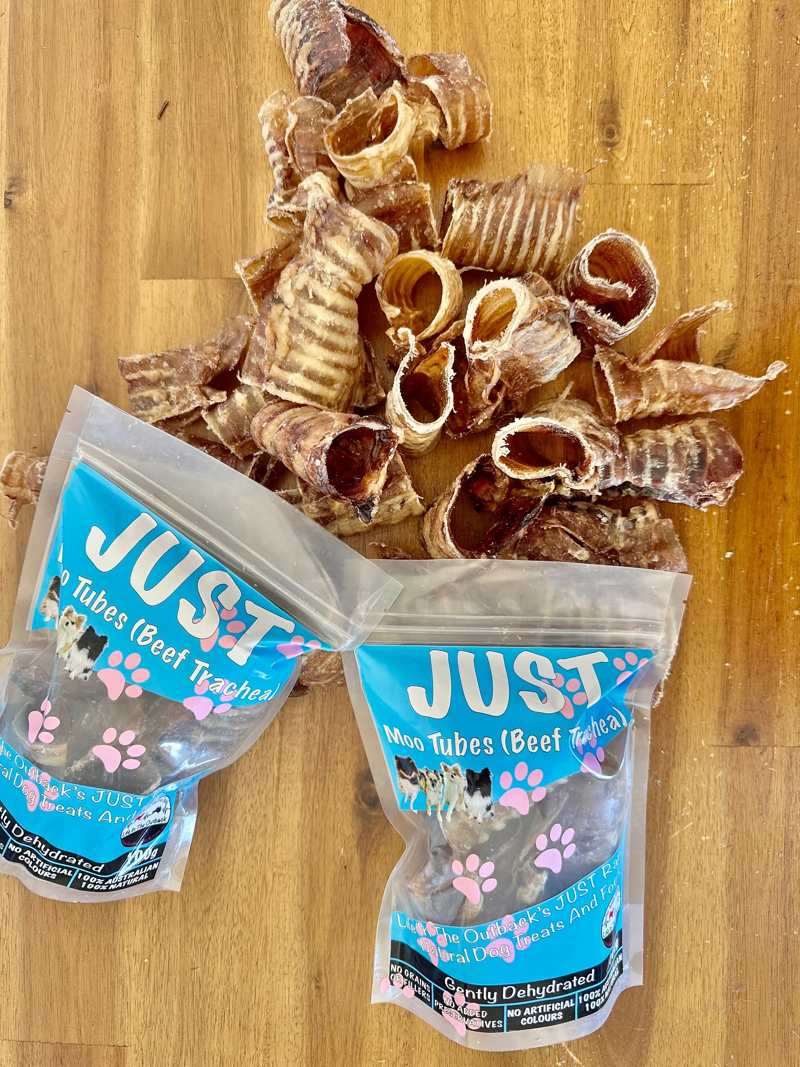 1x Just Moo Tubes ( Beef Trachea ) V908-271729171127