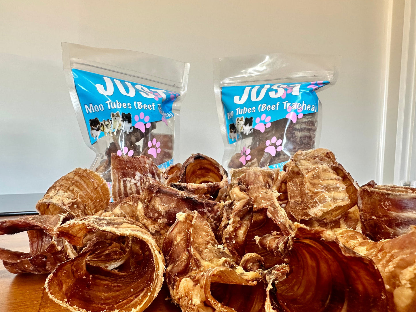 1x Just Moo Tubes ( Beef Trachea ) V908-271729171127
