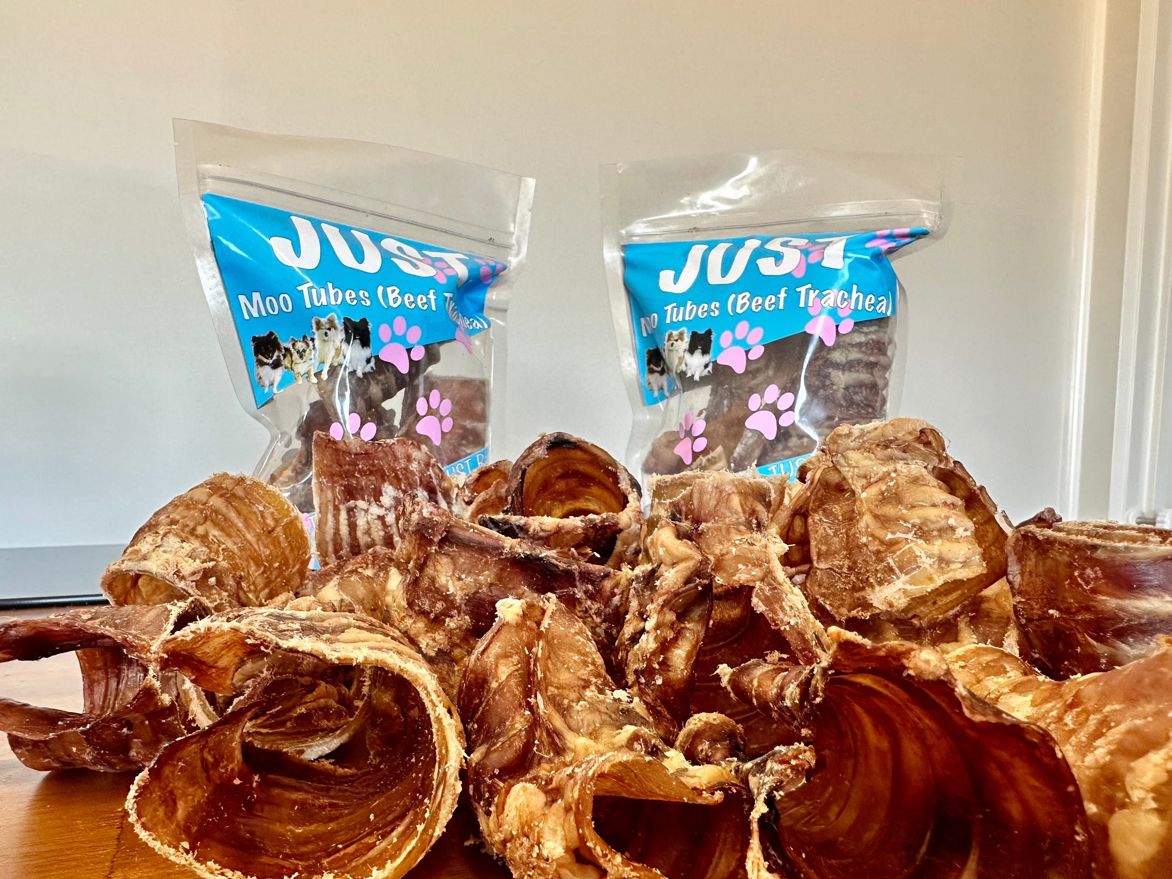 1x Just Moo Tubes ( Beef Trachea ) V908-271729171127