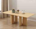 Oak Melamine Dining Table 6 Seater V912-22APLD005-OAK