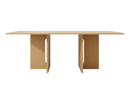 Oak Melamine Dining Table 6 Seater V912-22APLD005-OAK