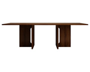 Oak Melamine Dining Table 6 Seater V912-22APLD005-OAK