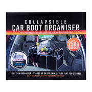 Collapsible Car Trunk Organiser with Cooler Bag V915-AU0004