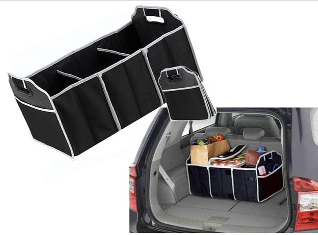 Collapsible Car Trunk Organiser with Cooler Bag V915-AU0004