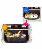 Collapsible Car Trunk Organiser with Cooler Bag V915-AU0004