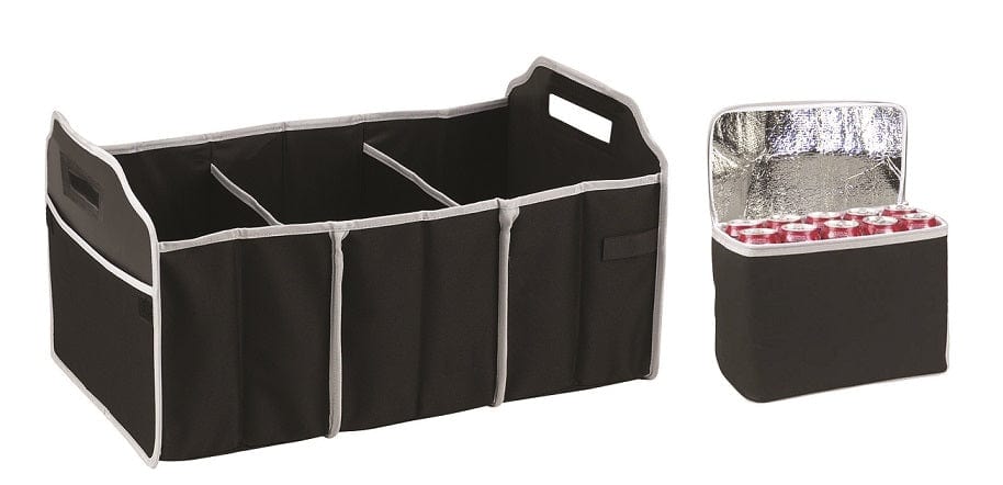 Collapsible Car Trunk Organiser with Cooler Bag V915-AU0004