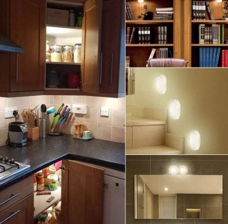 Brillar Wireless Peel n Stick Lights with COB LED Technology 2pk V915-BR0014