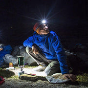 3 Mode Headlamp with COB LED Technology-Black/Blue V915-BR0029-BK