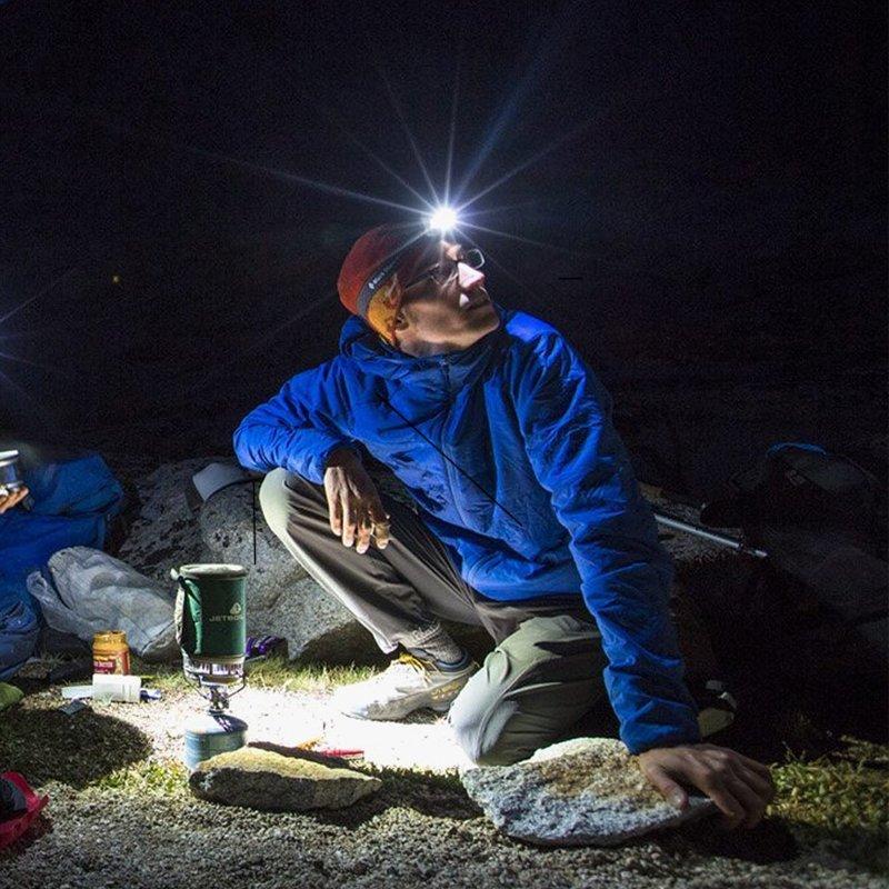 3 Mode Headlamp with COB LED Technology-Black/Blue V915-BR0029-BK