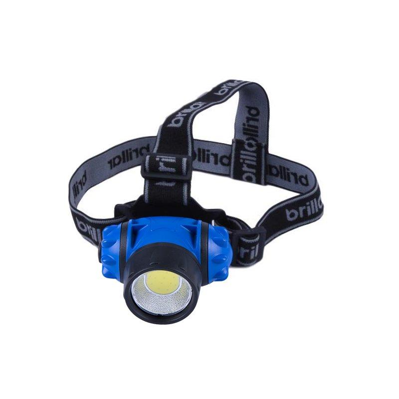 3 Mode Headlamp with COB LED Technology-Black/Blue V915-BR0029-BK