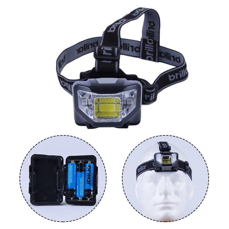 5 Mode Headlamp with COB LED Technology-Blue/Black - Blue V915-BR0030-BL