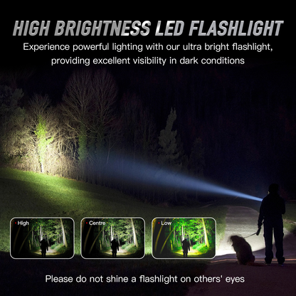 Brillar Aluminium Long Torch - Black V915-BR0034-BK