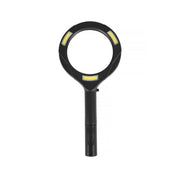 Brillar Light Up Magnifying Glass with COB LED Technology-Black/Navy V915-BR0044-BK
