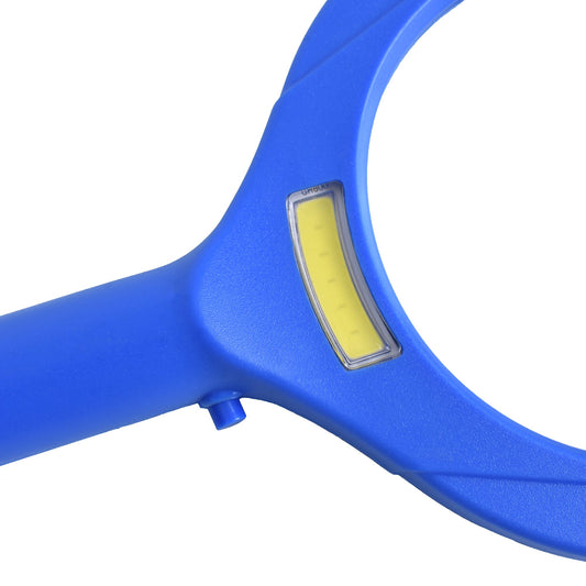 Brillar Light Up Magnifying Glass - Blue, 3x Magnification with COB LED Lighting V915-BR0044-BL