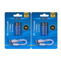 4 PCS AAA USB Rechargeable LI-ION Battery V915-BR0073X2
