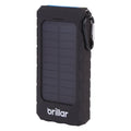 Brillar 8000mAh Solar USB Power Bank 200 Lumens LED Torch V915-BR0091