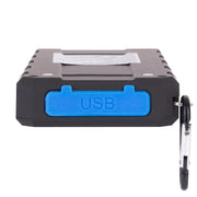 Brillar 8000mAh Solar USB Power Bank 200 Lumens LED Torch V915-BR0091