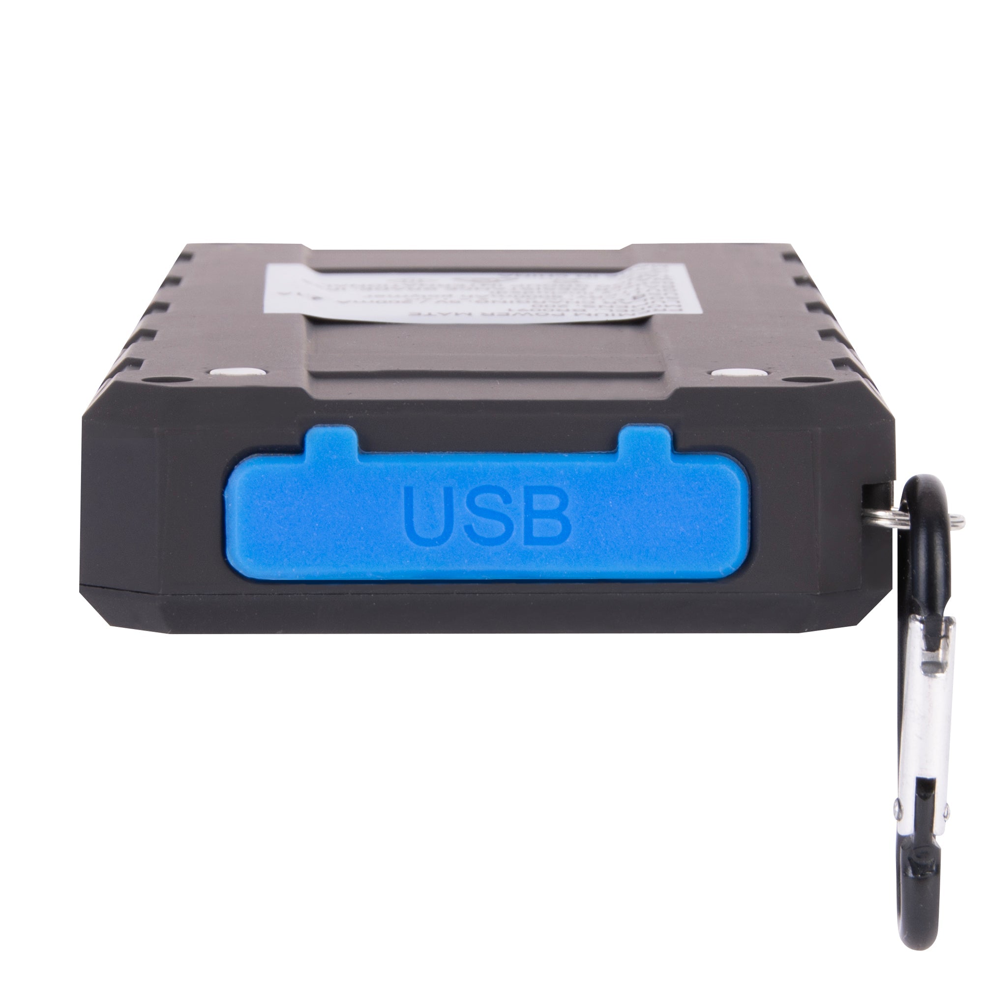 Brillar 8000mAh Solar USB Power Bank 200 Lumens LED Torch V915-BR0091