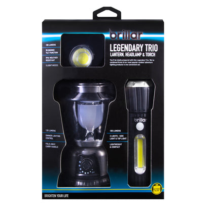 Brillar Legendary Trio Touch, Headlamp & Lantern V915-BR0093