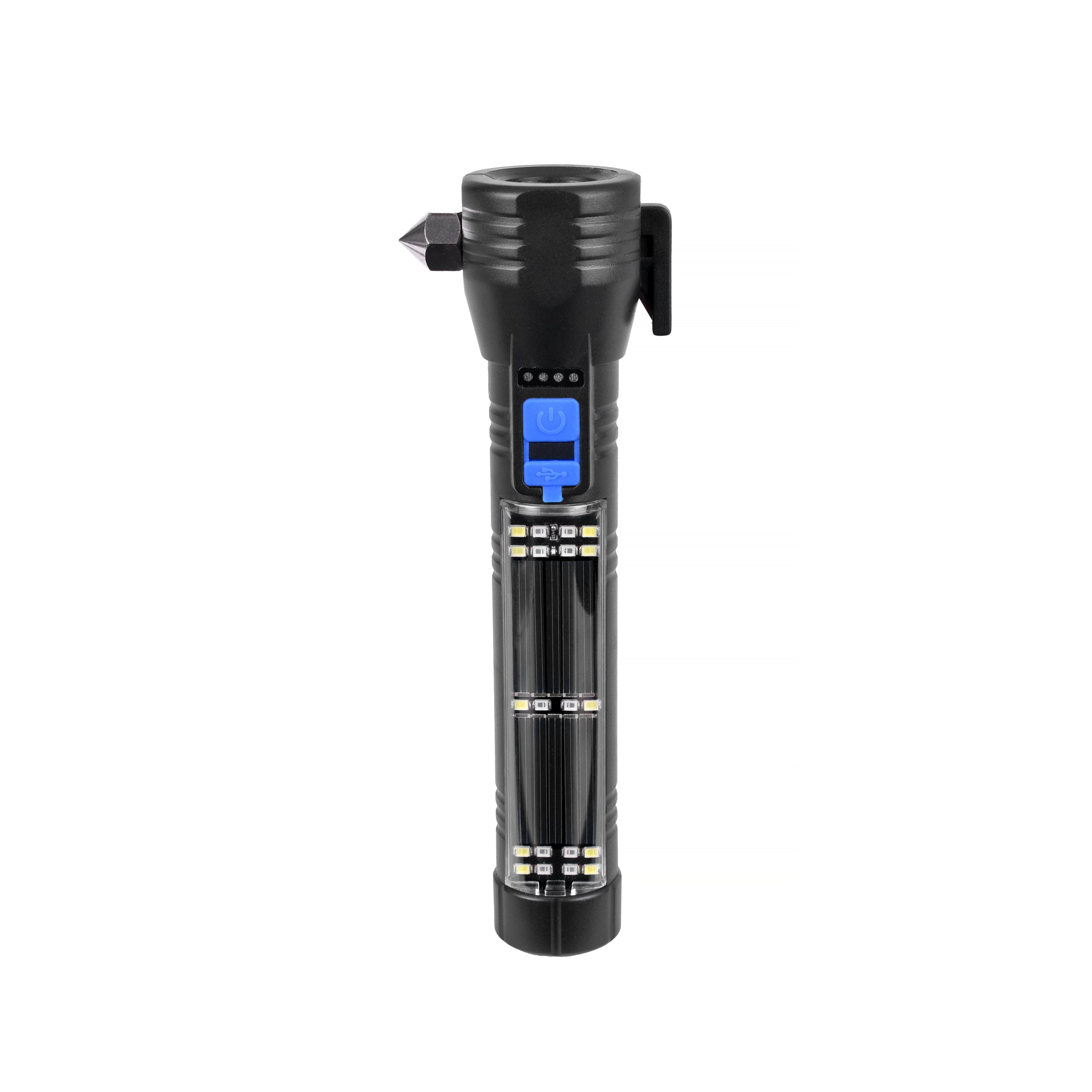 Brillar 150 Lumen Solar Power USB rechargeable Multifunction Trekking Torch V915-BR0113