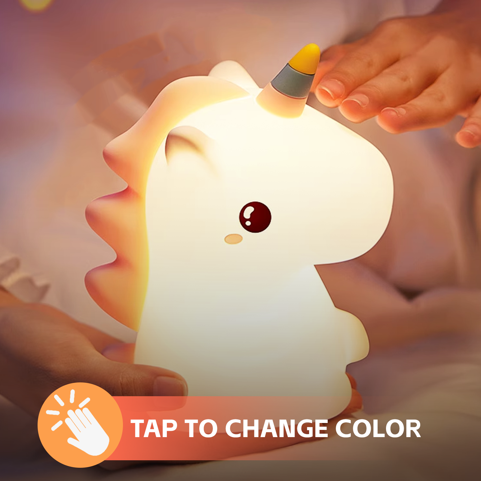 Squishy Uniconrn Night Light V915-BR0117