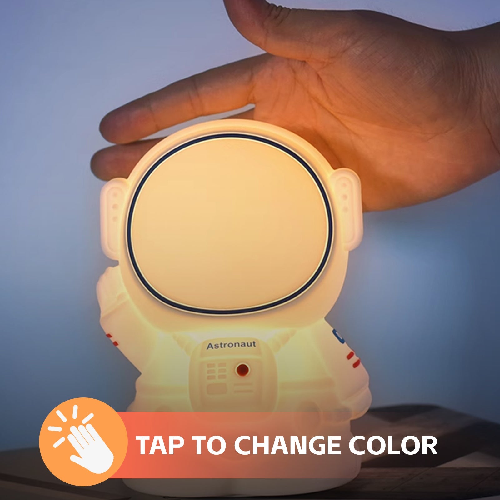 Squishy Astronaut Night Light V915-BR0118