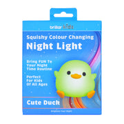 Squishy Cute Duck Night Light V915-BR0119
