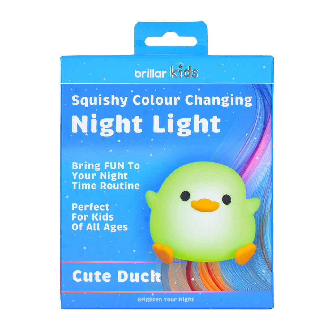 Squishy Cute Duck Night Light V915-BR0119