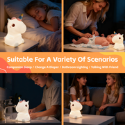 Squishy Cute Duck Night Light V915-BR0119