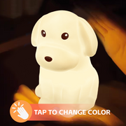 Squishy Dog Night Light V915-BR0120