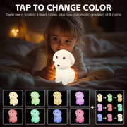 Squishy Dog Night Light V915-BR0120