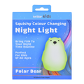 Squishy Polar Bear Night Light V915-BR0121
